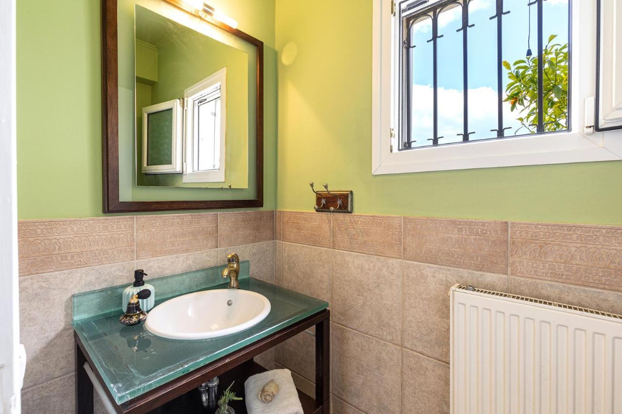 Spyrelia Villa With Private Pool & Outdoor Hot Tub Dassia  Exterior foto